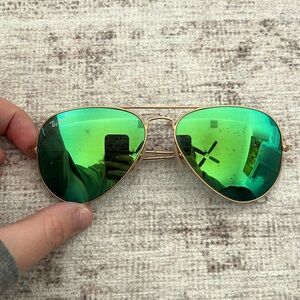 Green Polarized Ray Ban Sunglasses